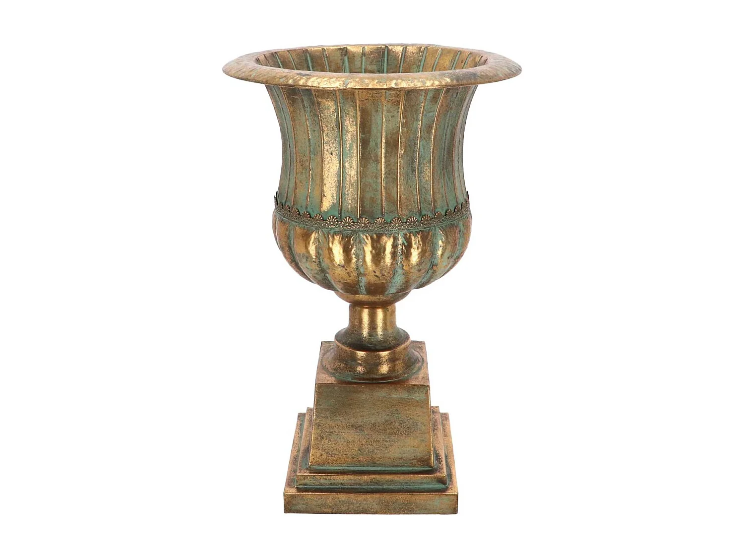 Vase en métal vieilli Médicis Modèle 6