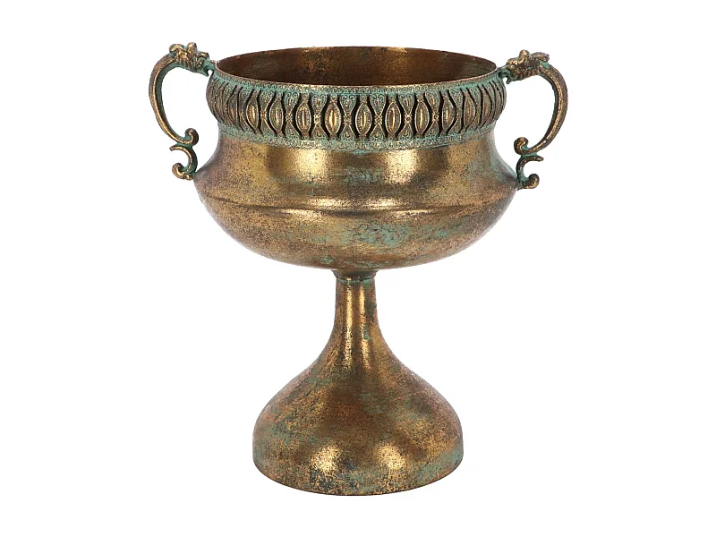 Vase en métal vieilli Médicis Modèle 4