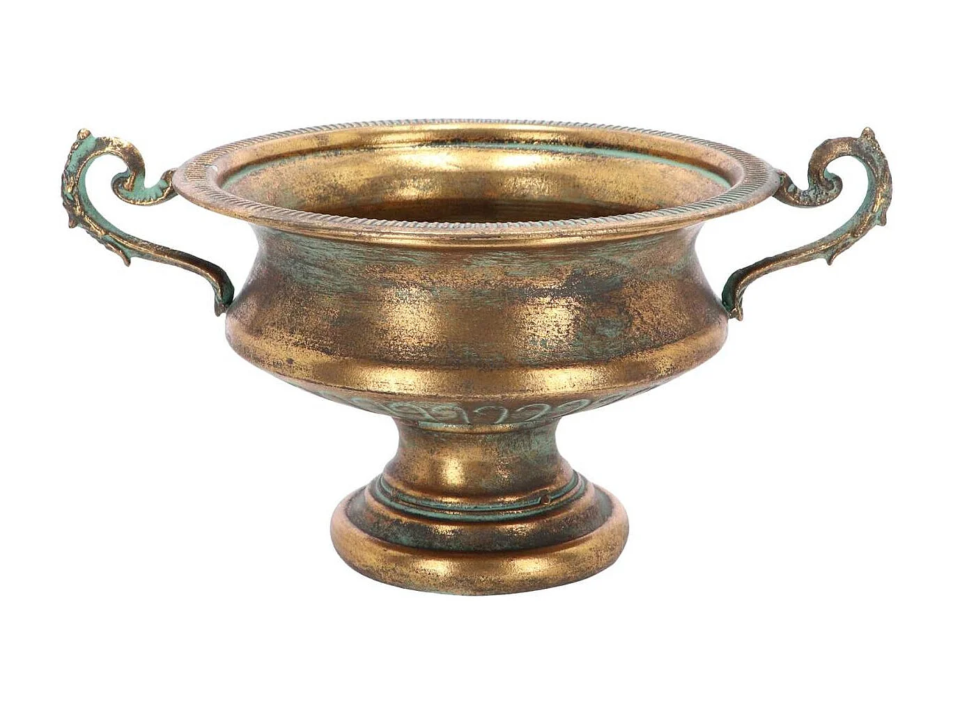 Vase en métal vieilli Médicis Modèle 1