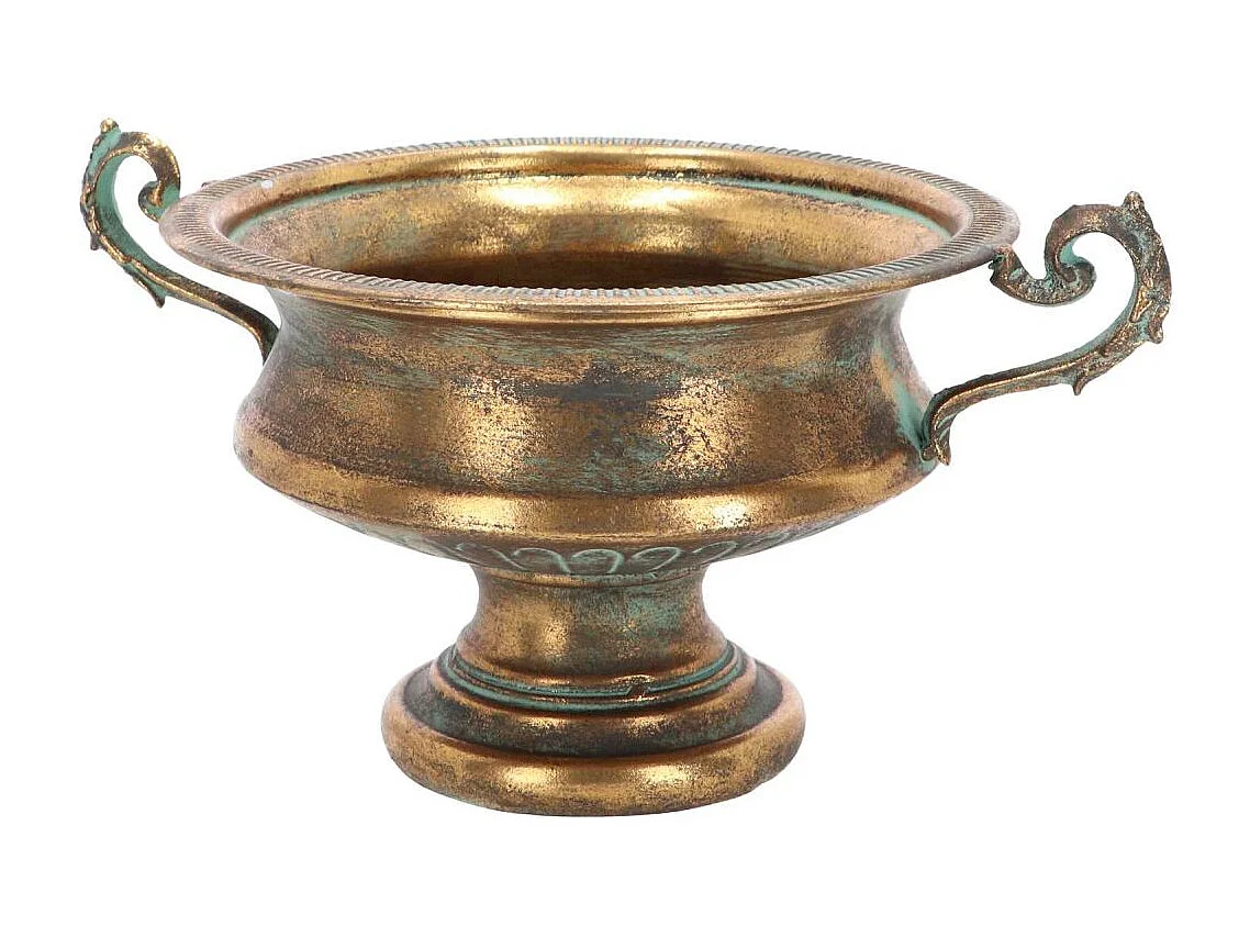 Vase en métal vieilli Médicis Modèle 1