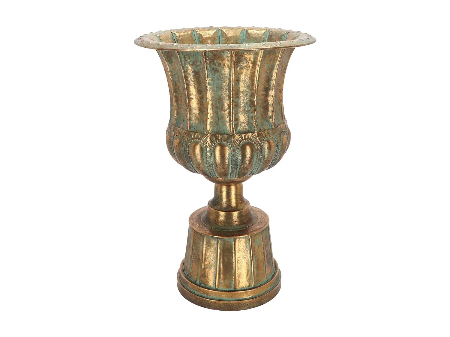 Vase en métal vieilli Médicis Modèle 8