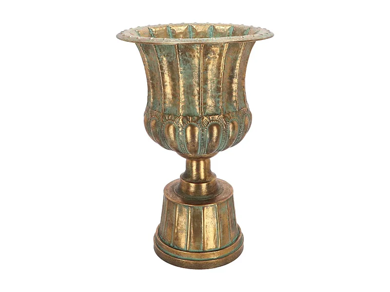 Vase en métal vieilli Médicis Modèle 8