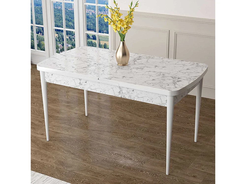 Table de repas en aggloméré avec rallonge Zen