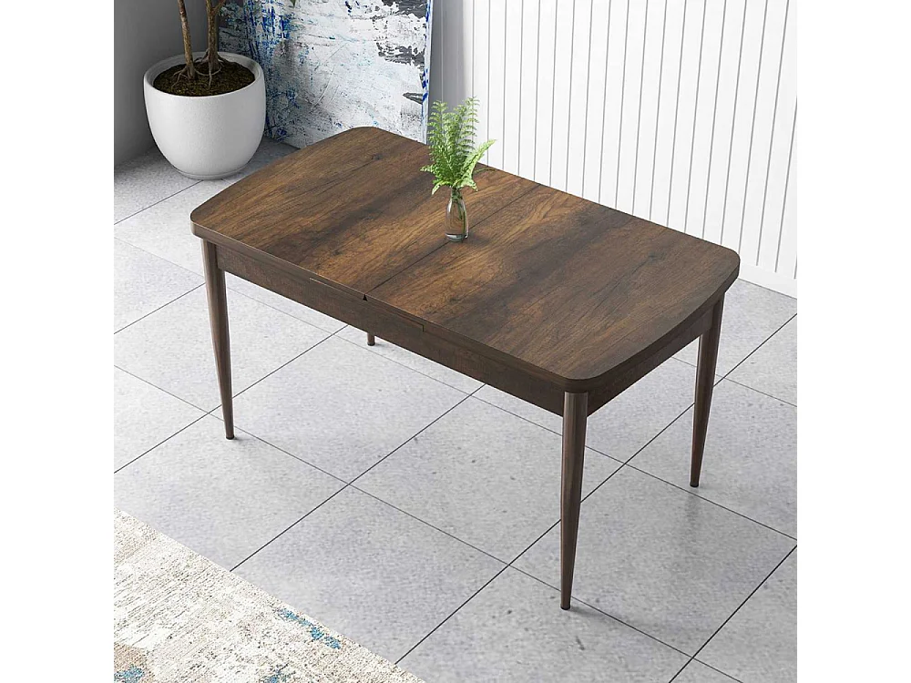 Table de repas en aggloméré avec rallonge Zen