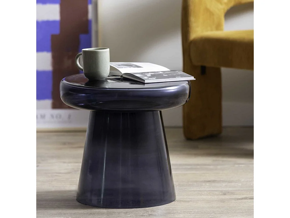 Table d'appoint en verre coloré Simpleza