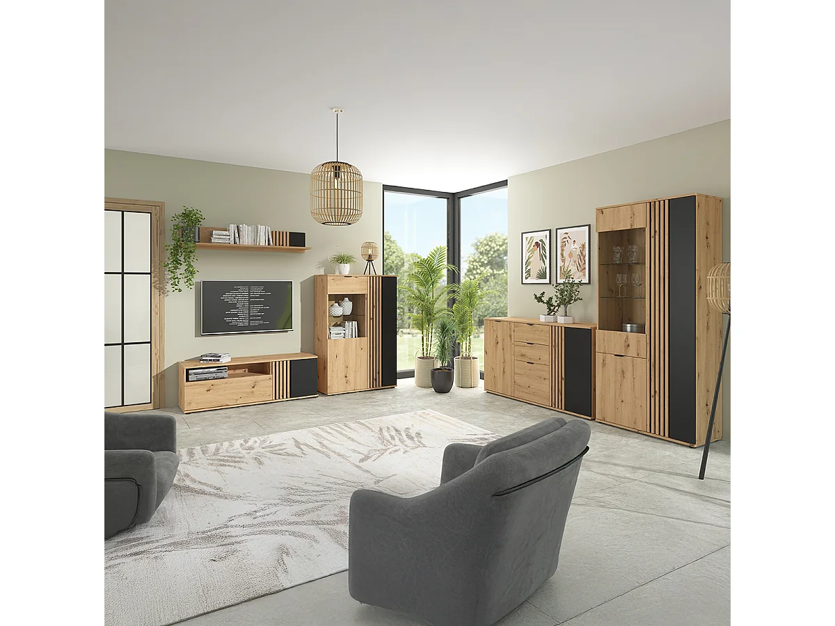 Vajillero 3 puertas Ezra Madera