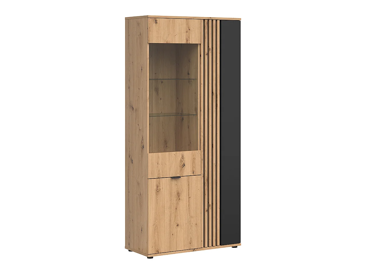 Vaisselier 3 portes Ezra Bois