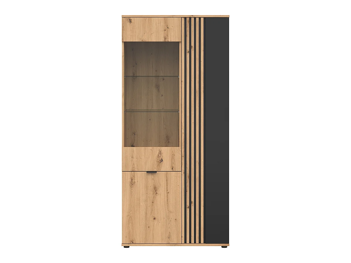 Vaisselier 3 portes Ezra Bois