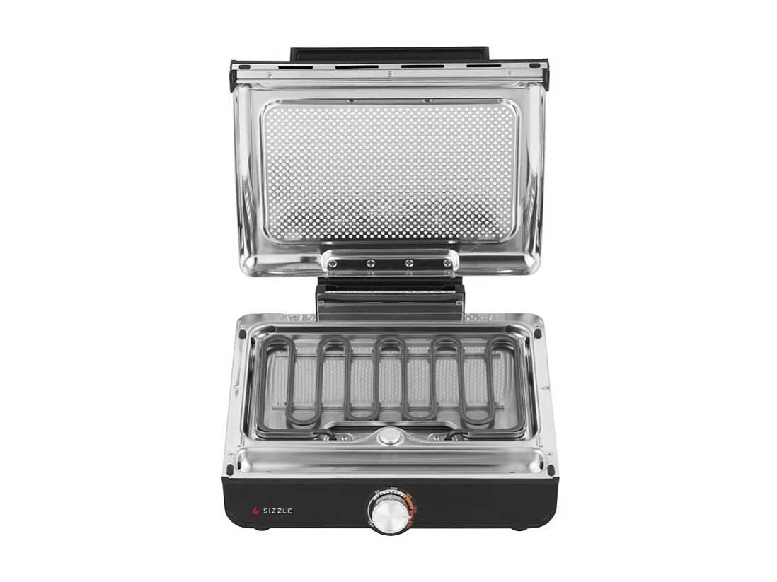 Grill et plancha d'intérieur - NINJA - Sizzle GR101EU - 34 x 8 x 13,5 cm - Noir