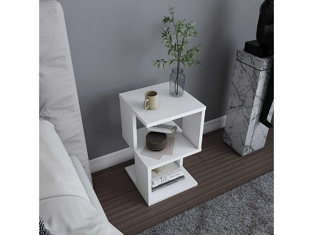 Table de chevet en aggloméré Carter