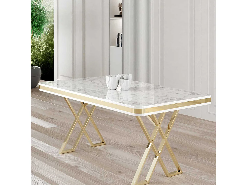 Table de repas design 130 x 80 cm Vals
