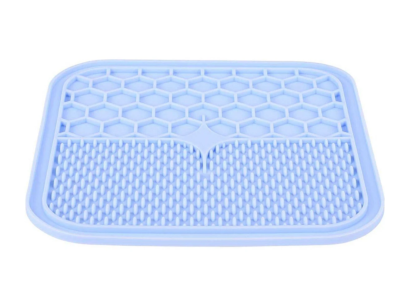Tapis à lécher pour chien en silicone 20 x 20 cm
