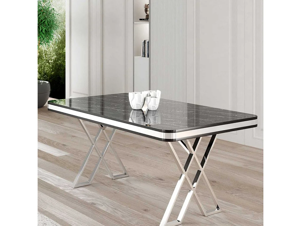 Table de repas design 130 x 80 cm Vals
