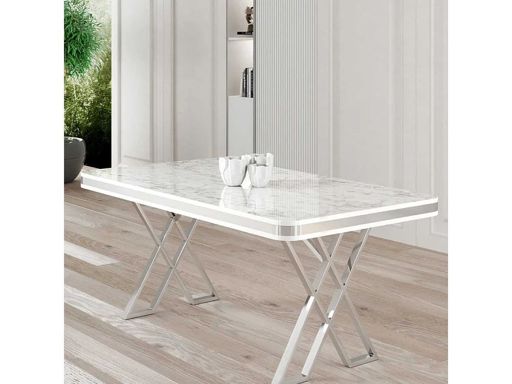 Table de repas design 130 x 80 cm Vals