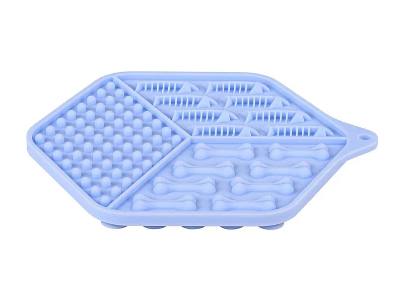 Tapis à lécher en silicone pour chat