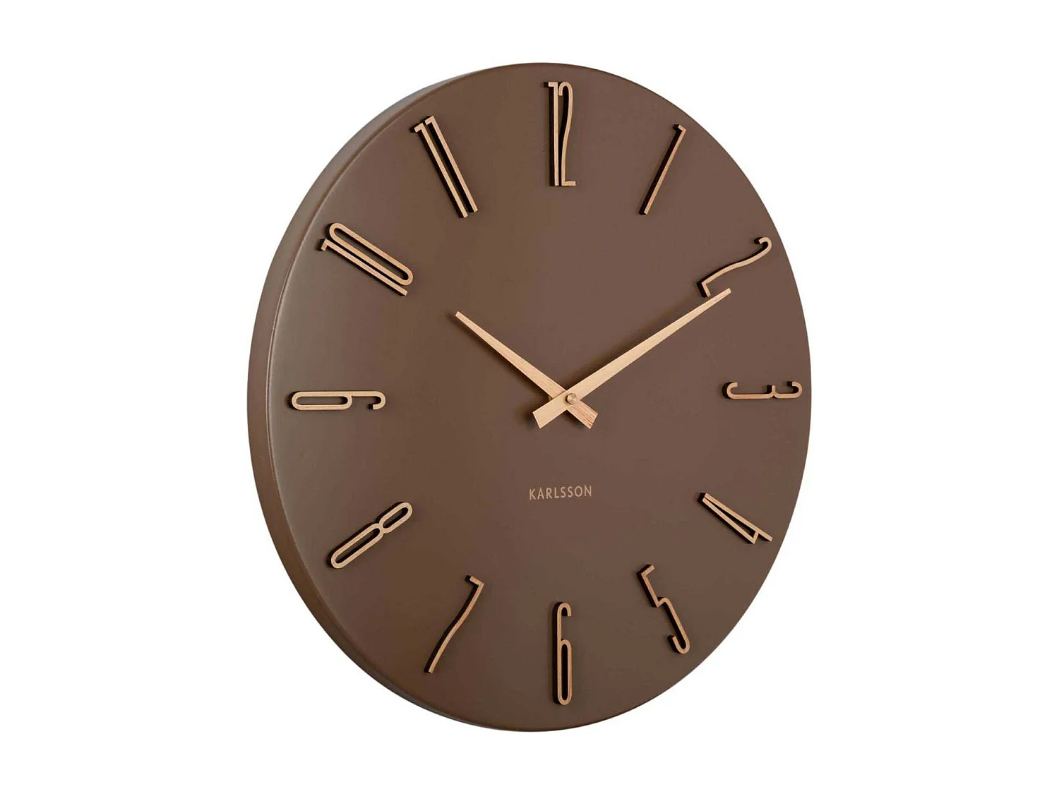Horloge murale en métal Esmerado 40 cm