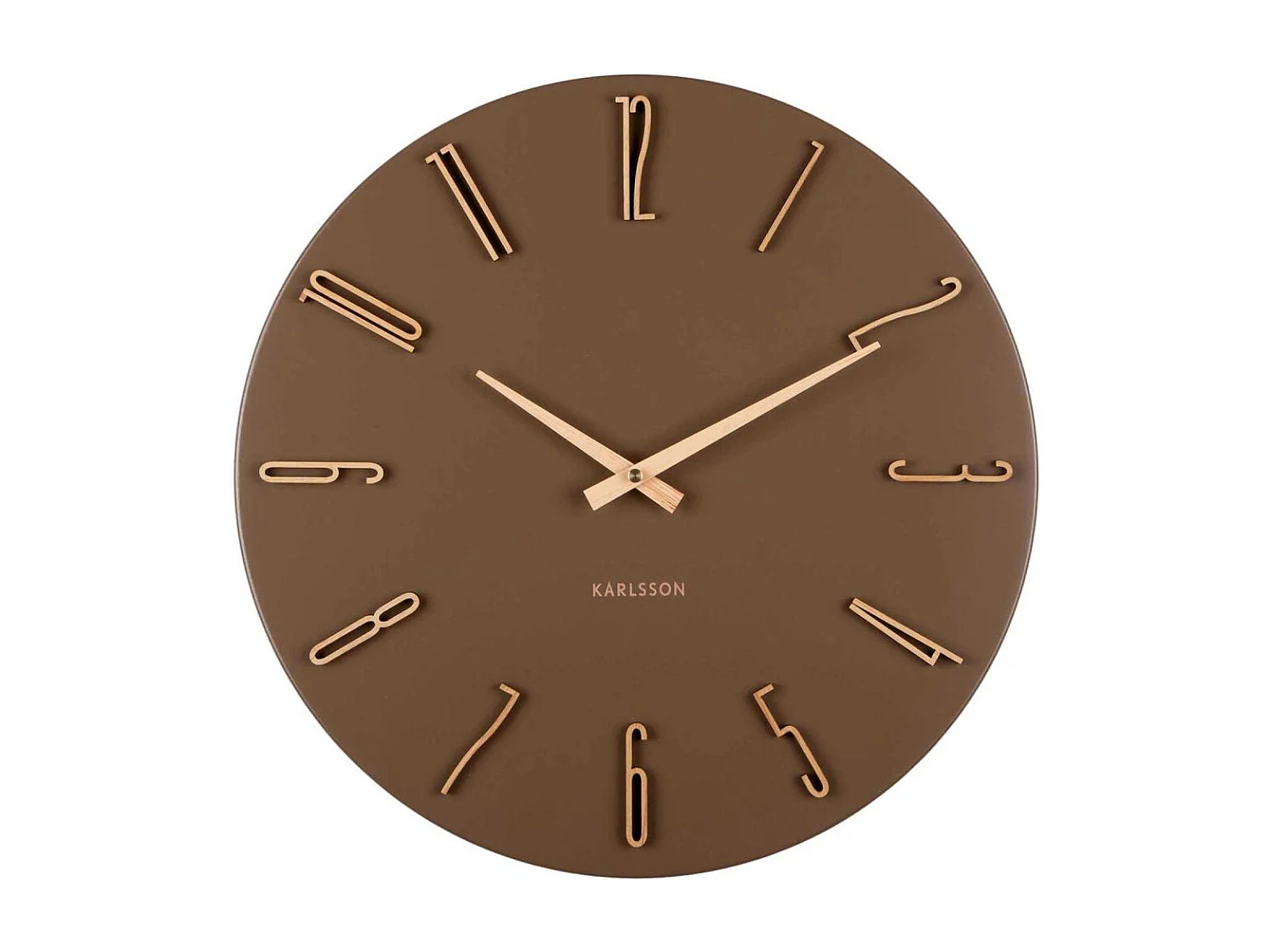 Horloge murale en métal Esmerado 40 cm