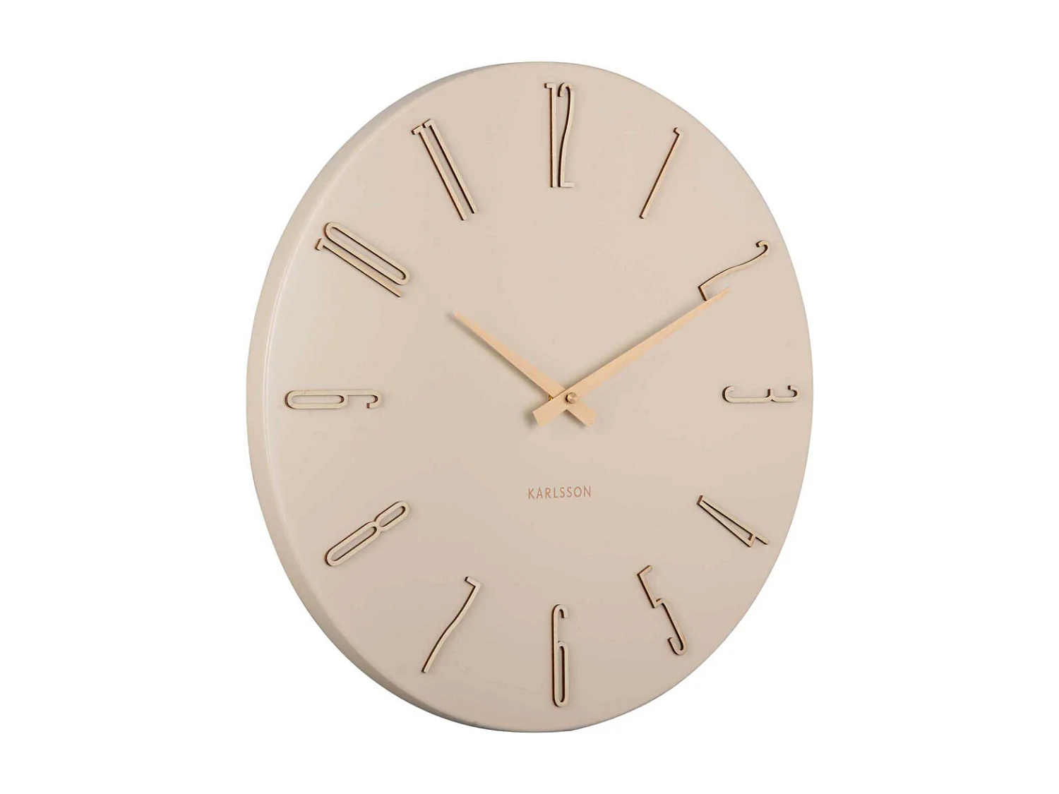 Horloge murale en métal Esmerado 40 cm