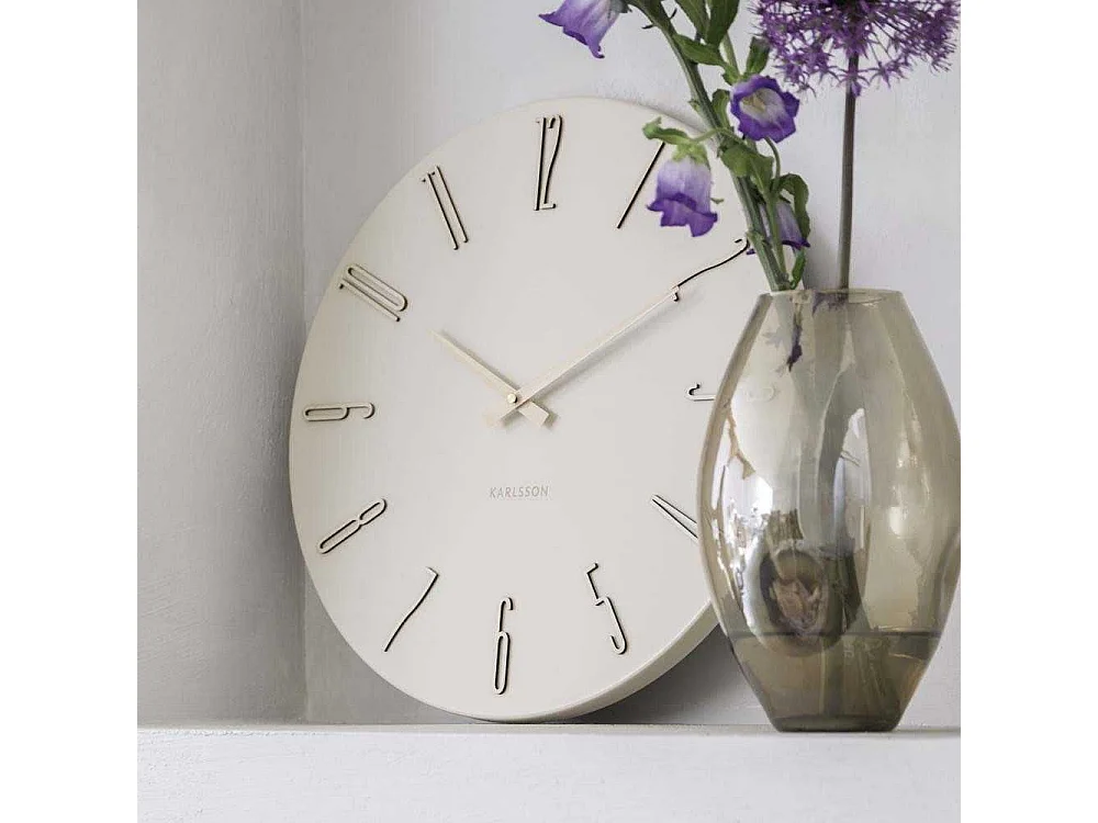 Horloge murale en métal Esmerado 40 cm