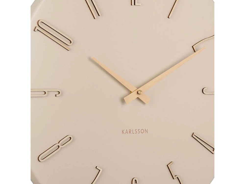 Horloge murale en métal Esmerado 40 cm