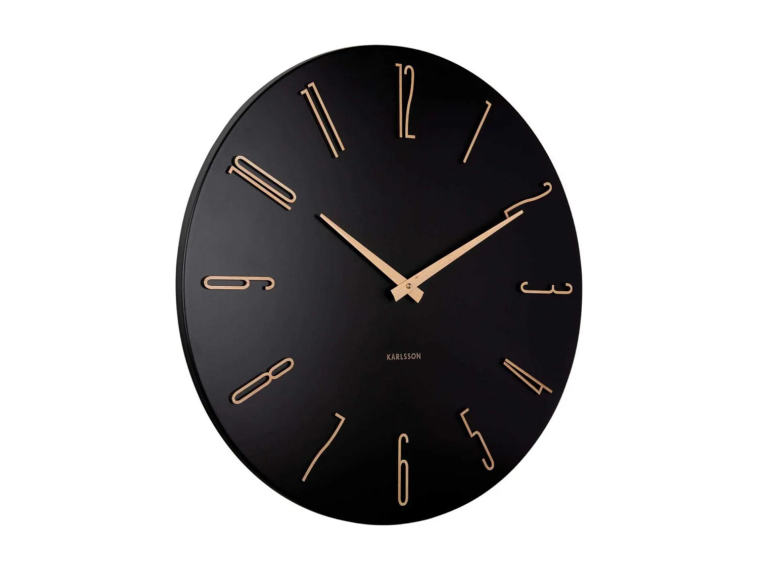 Horloge murale en métal Esmerado 60 cm