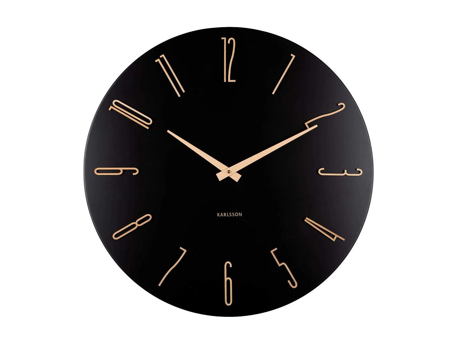 Horloge murale en métal Esmerado 60 cm