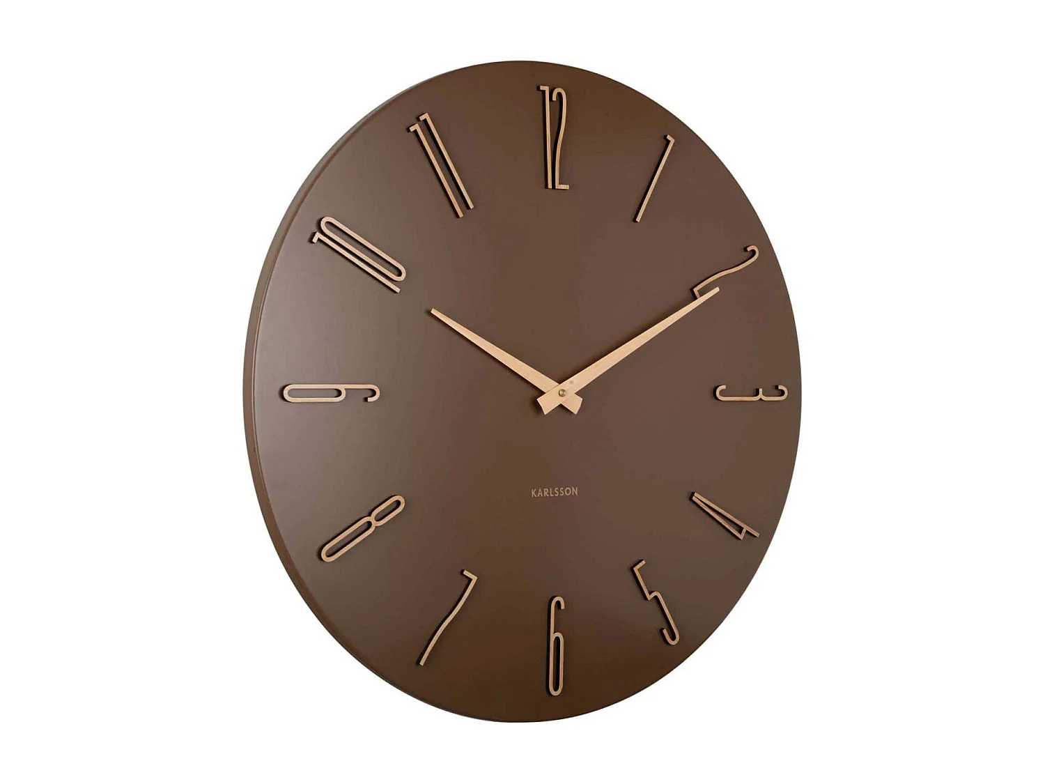 Horloge murale en métal Esmerado 60 cm