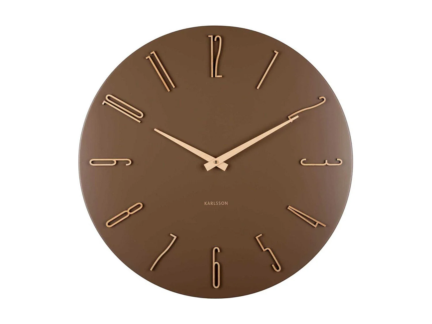 Horloge murale en métal Esmerado 60 cm