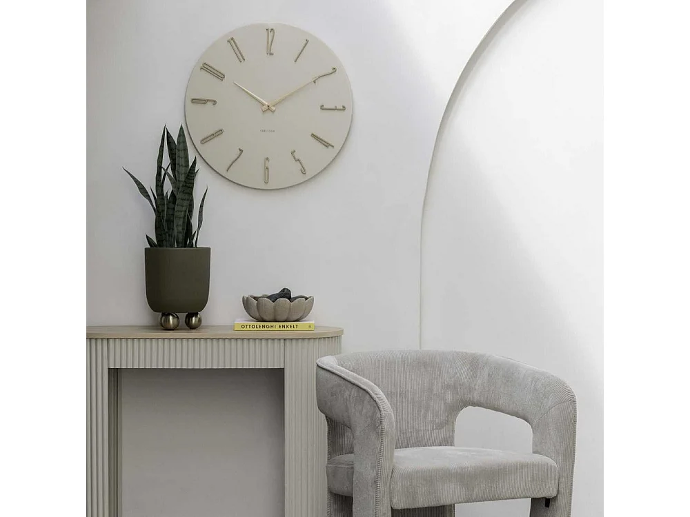 Horloge murale en métal Esmerado 60 cm