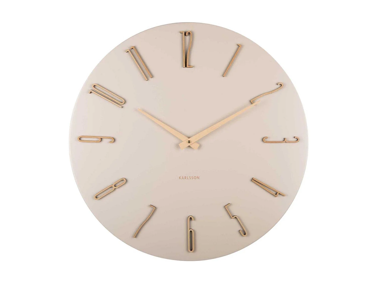 Horloge murale en métal Esmerado 60 cm