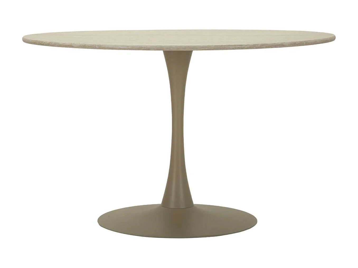 Table repas en métal et MDF 120 x 76 cm