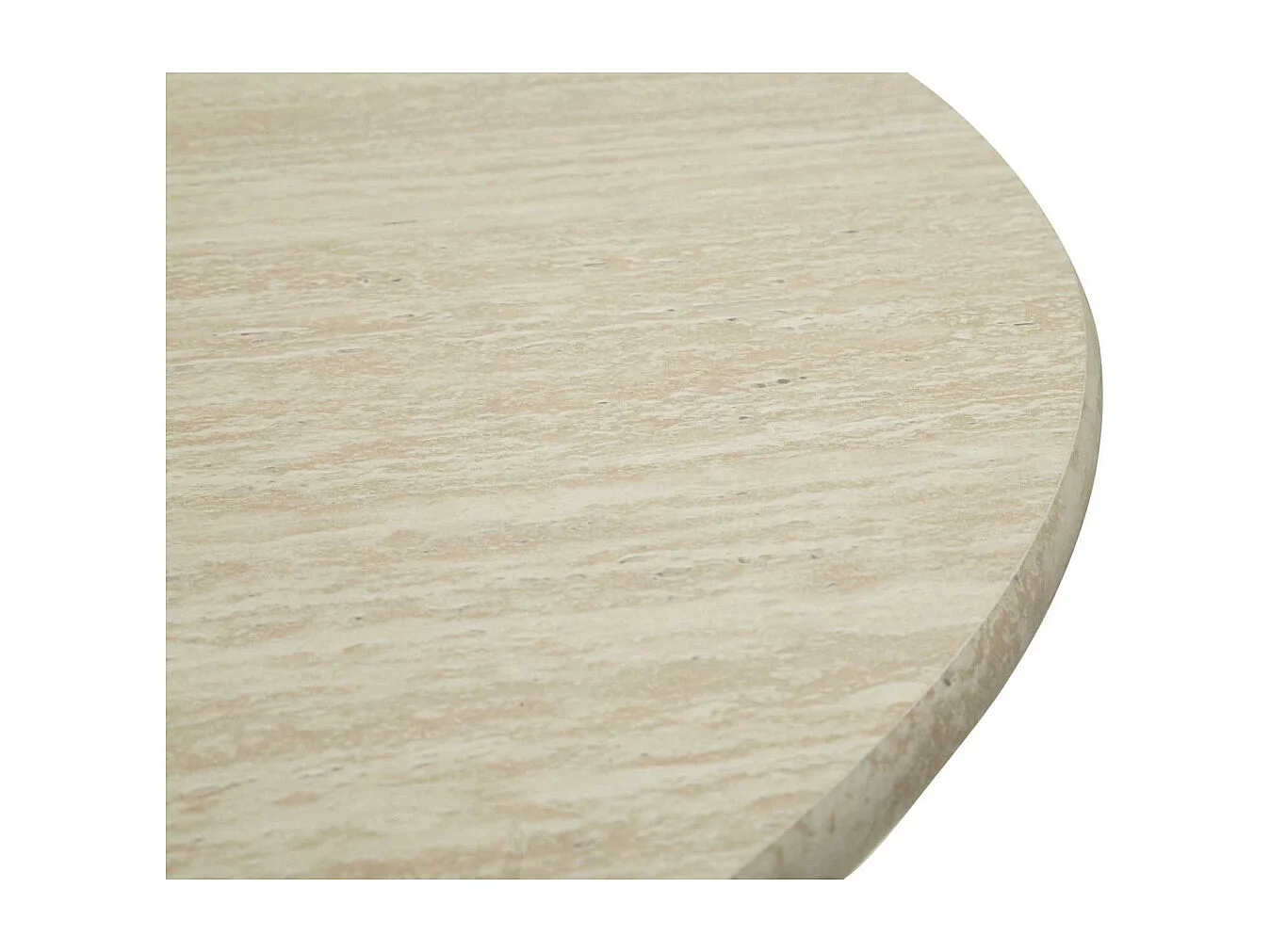 Table repas en métal et MDF 120 x 76 cm