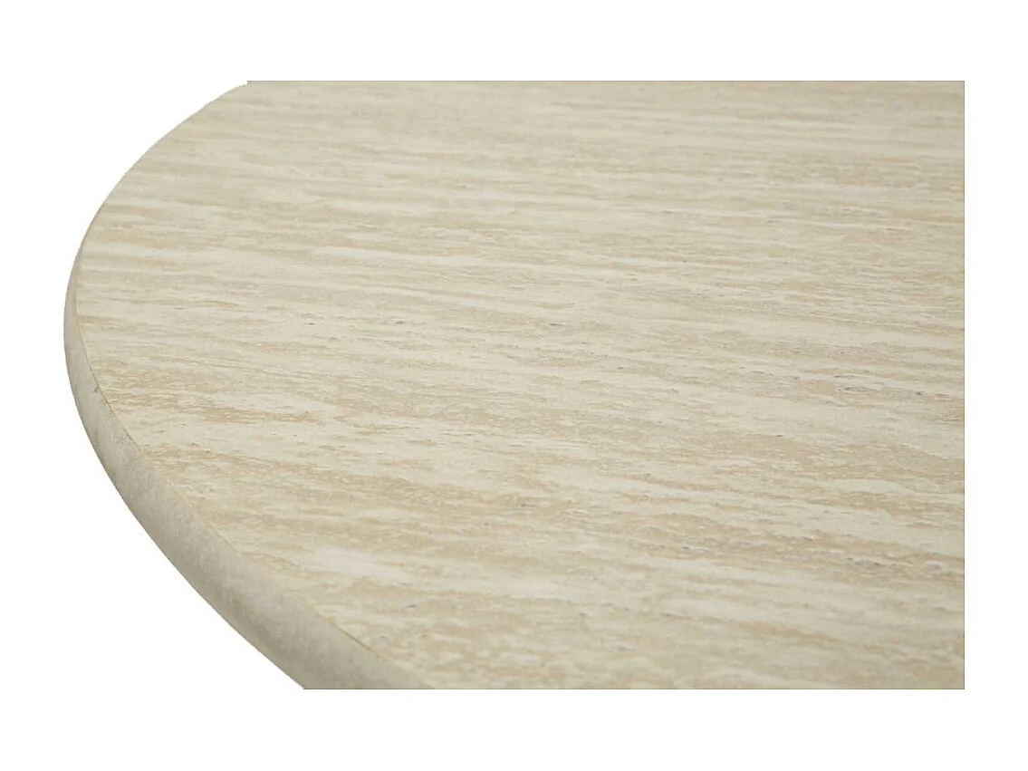 Table repas en métal et MDF 120 x 76 cm