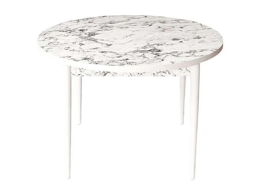 Table de repas ronde avec pieds métal Tor