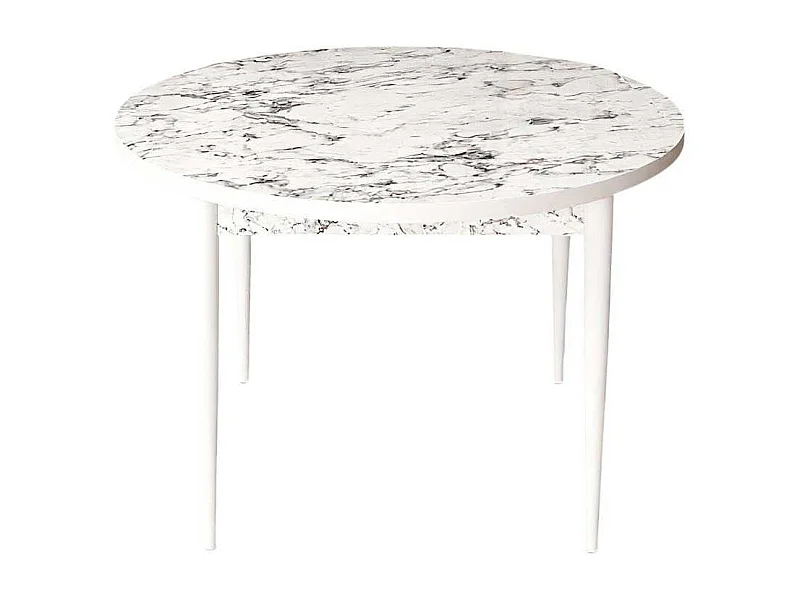 Table de repas ronde avec pieds métal Tor