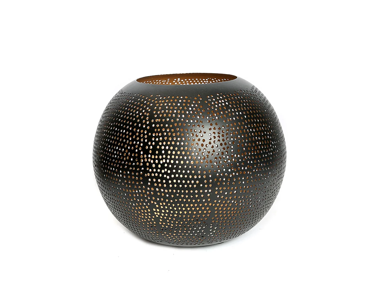 The Pierced Ball - Black Gold - L