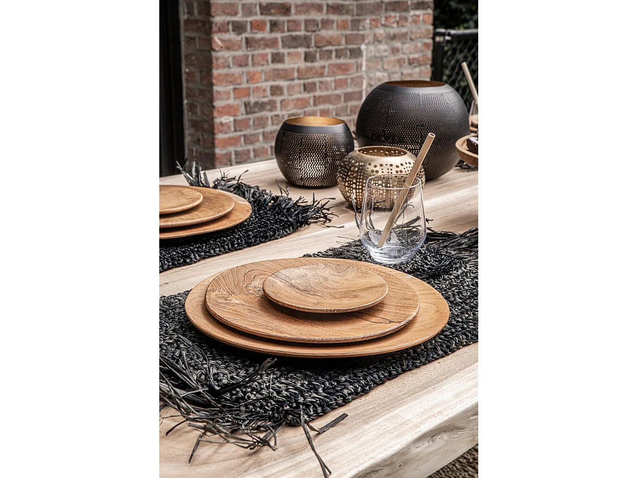 The Pierced Ball - Black Gold - L