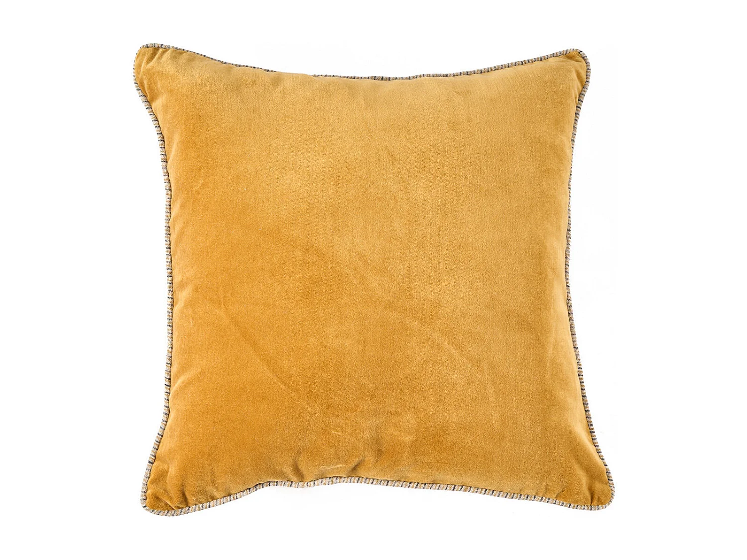 La Housse de Coussin Velvet Crush - Mustard - 50x50