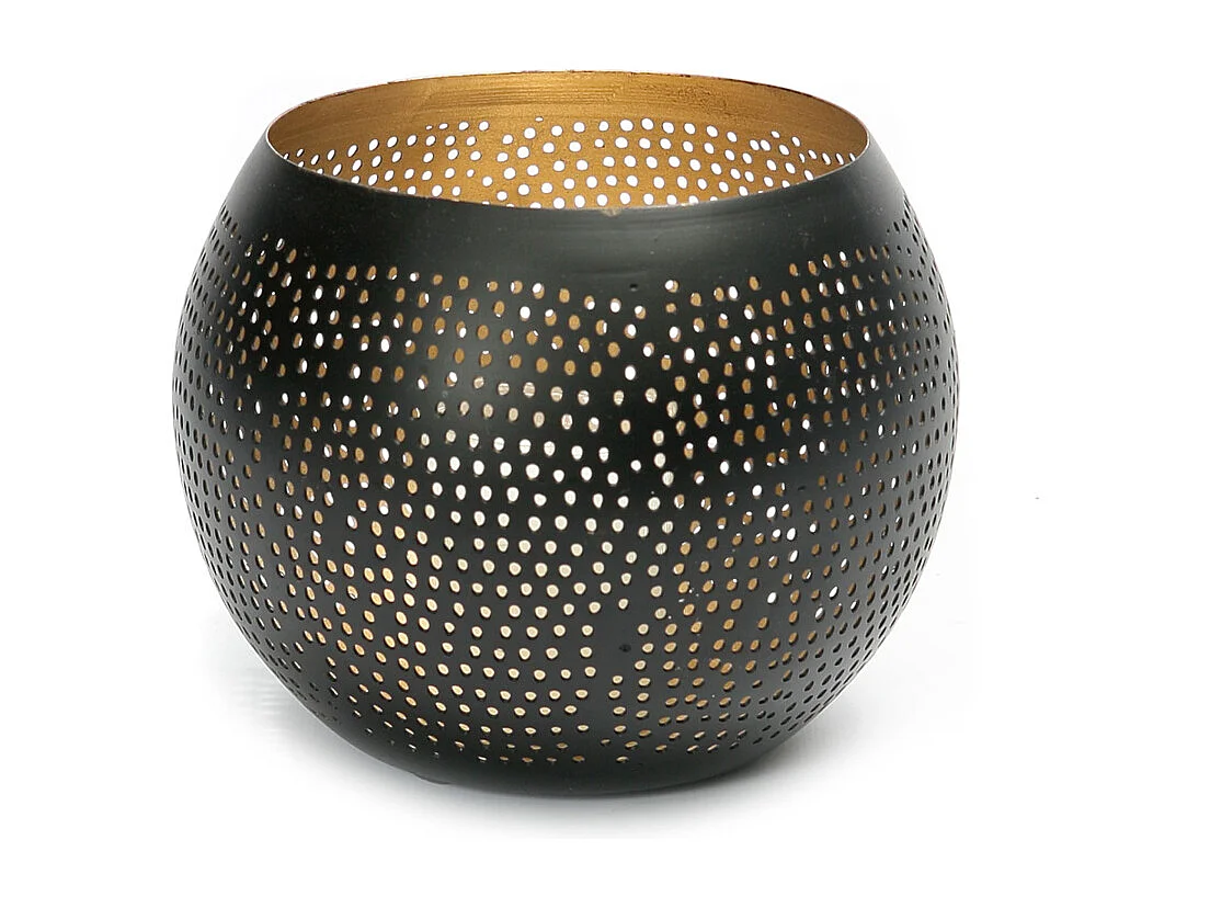 The Pierced Ball - Black Gold - M