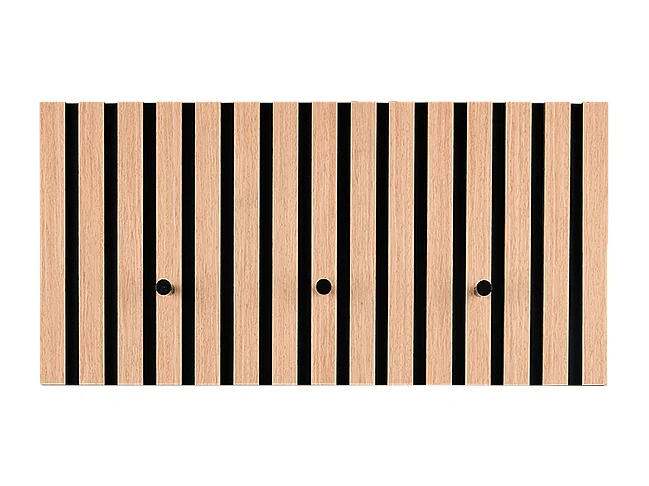 Panneau mural porte-manteaux 60 cm, Grace