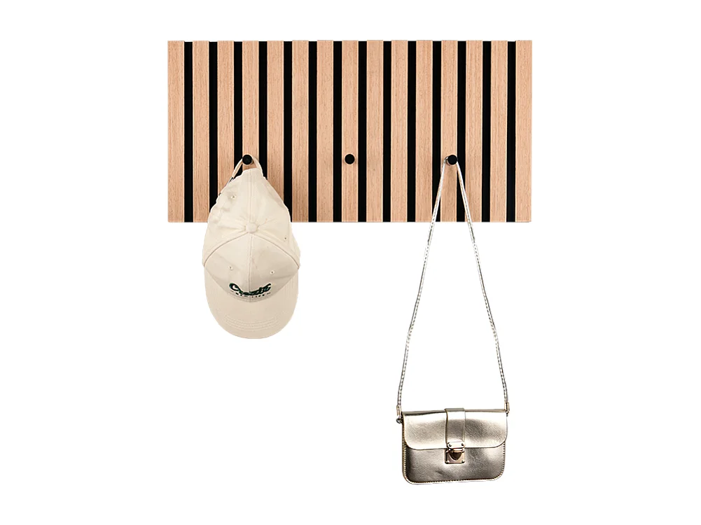 Panneau mural porte-manteaux 60 cm, Grace