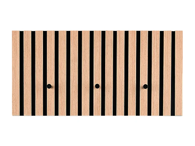 Panneau mural porte-manteaux 60 cm, Grace