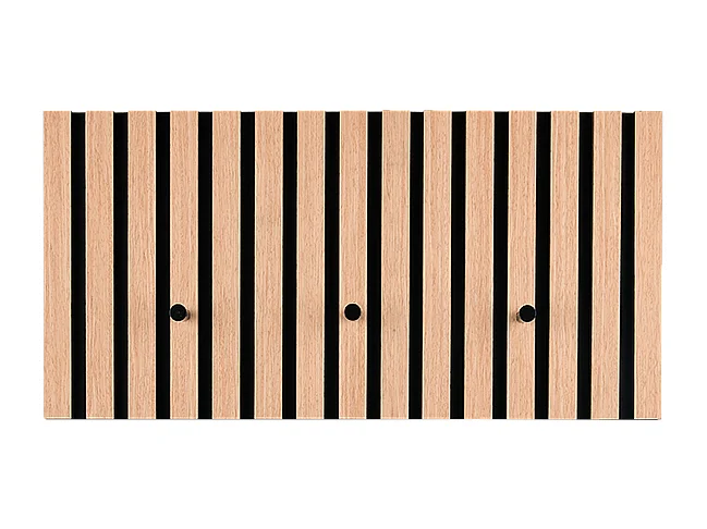 Panneau mural porte-manteaux 60 cm, Grace