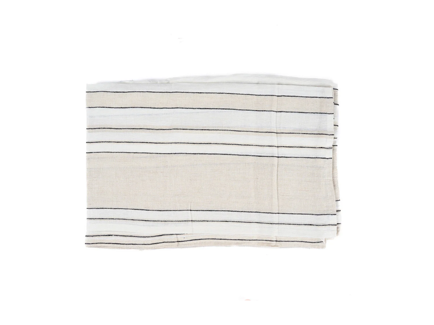 Het Provence Tafelkleed - Natuurlijk Zwart Wit - 150x250