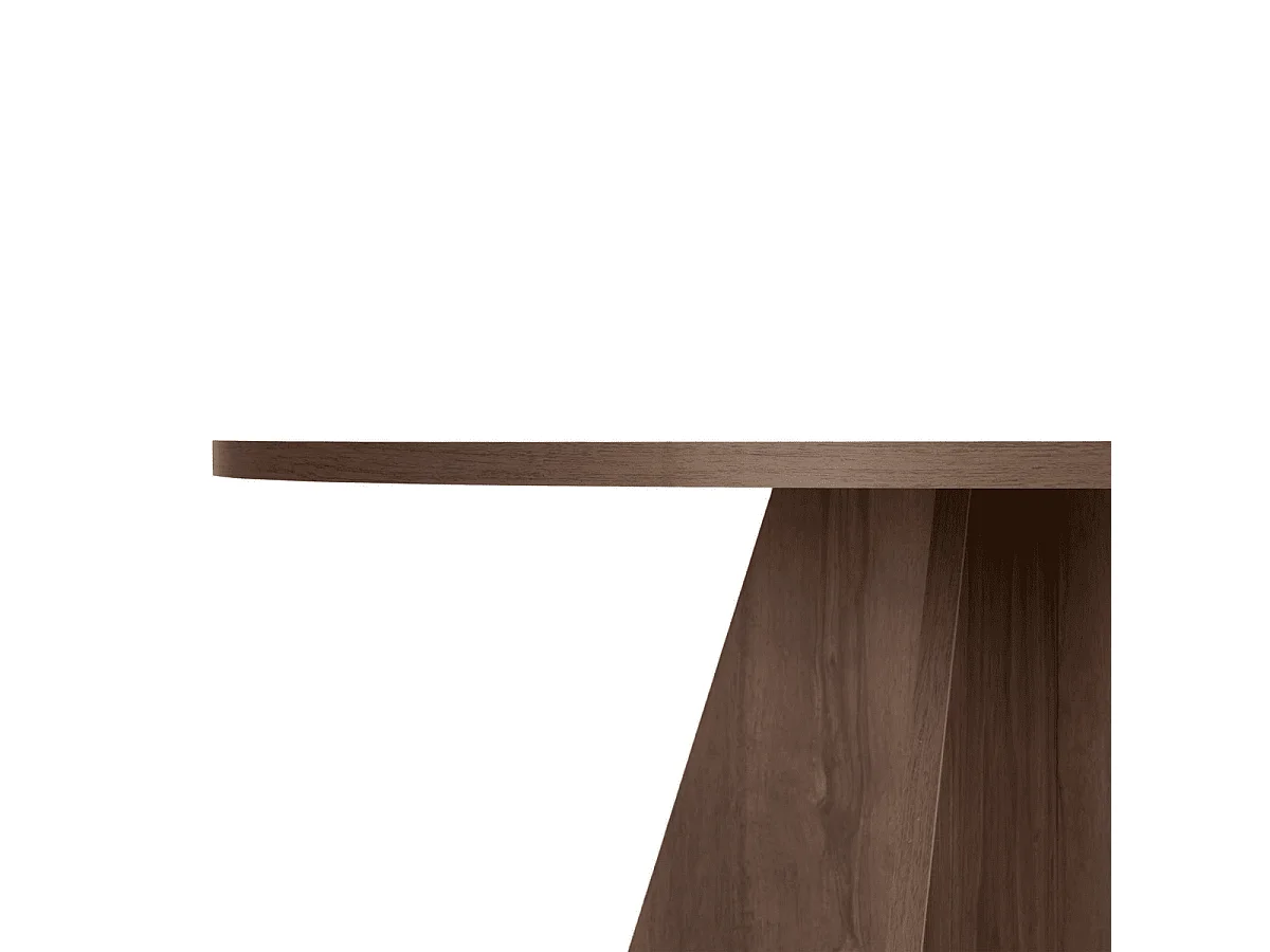 Table de salle à manger avec plateau rond D120 cm ARIA