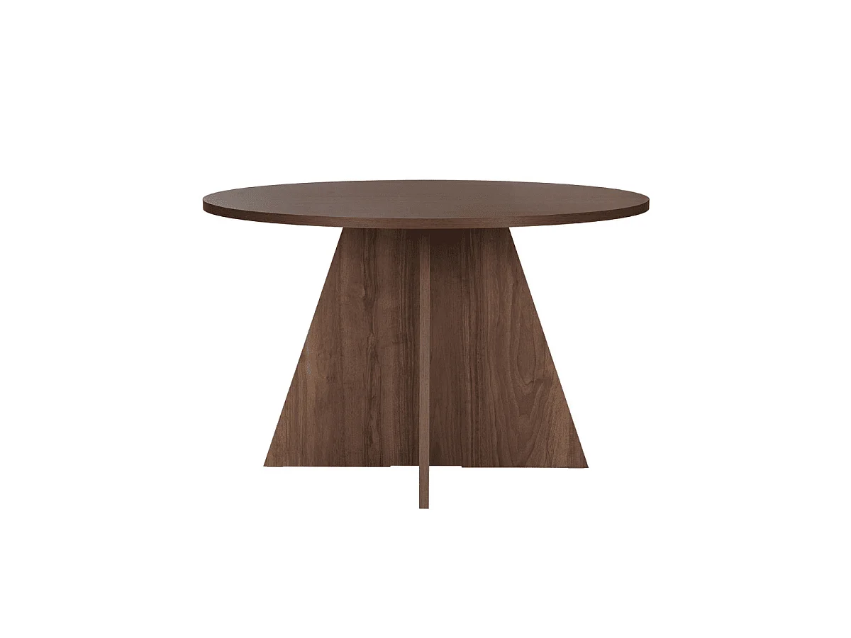 Table de salle à manger avec plateau rond D120 cm ARIA