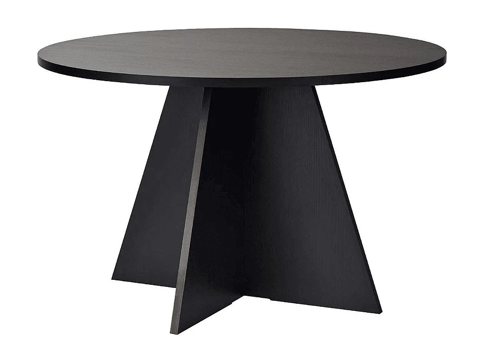 Table de salle à manger avec plateau rond D120 cm ARIA