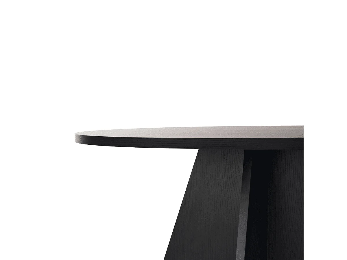 Table de salle à manger avec plateau rond D120 cm ARIA