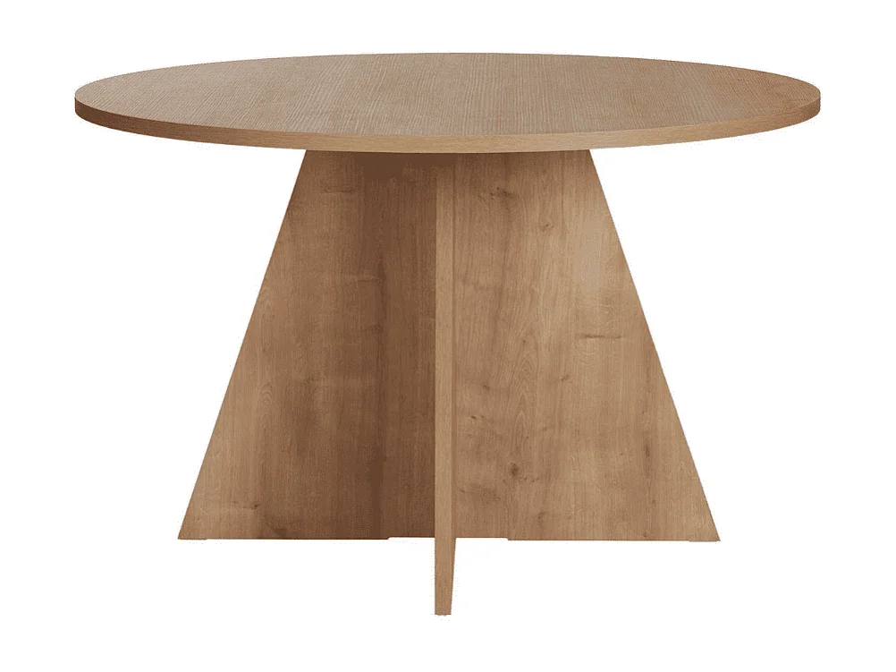 Table de salle à manger avec plateau rond D120 cm - ARIA