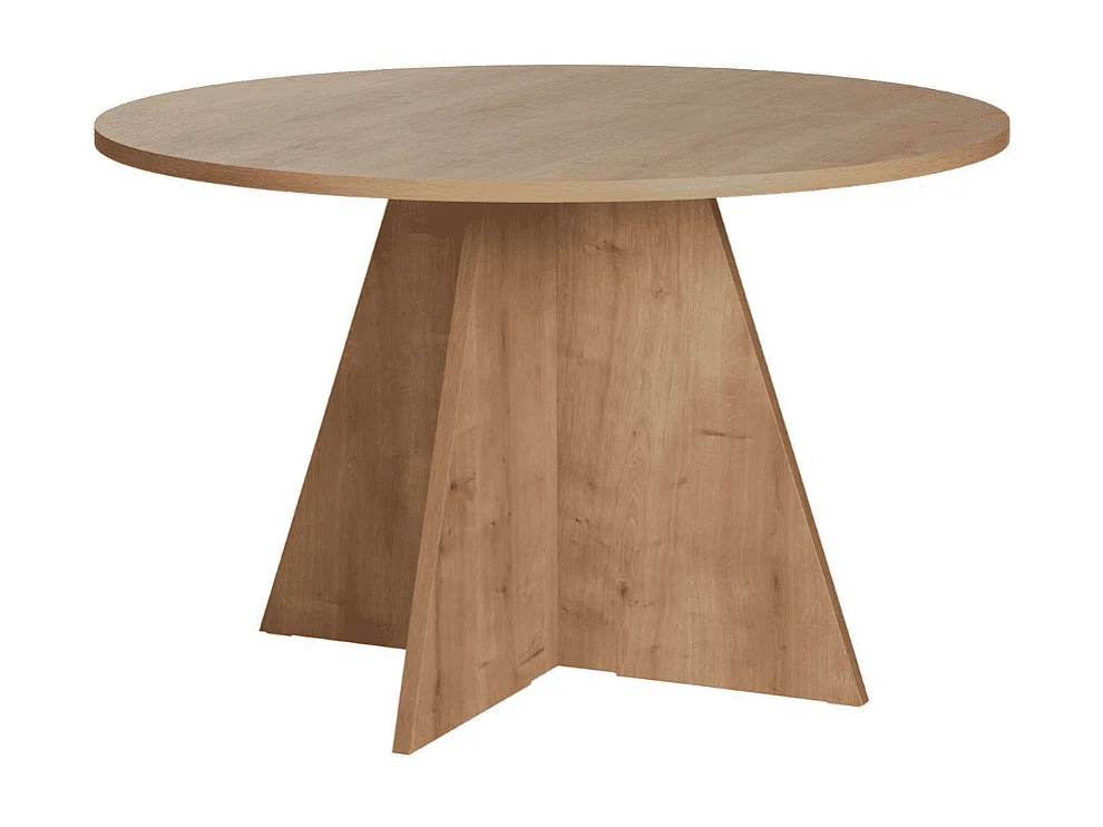 Table de salle à manger avec plateau rond D120 cm ARIA
